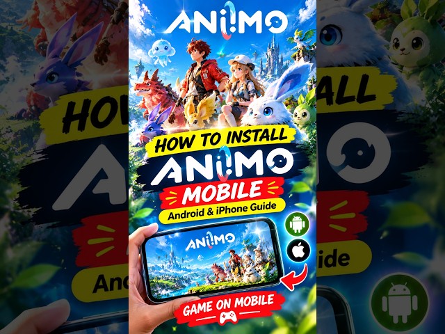 How to Install Aniimo Mobile | Android & iPhone Guide | Game ON Mobile