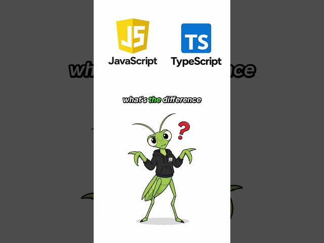 JavaScript vs TypeScript 🤯 What's the Difference?