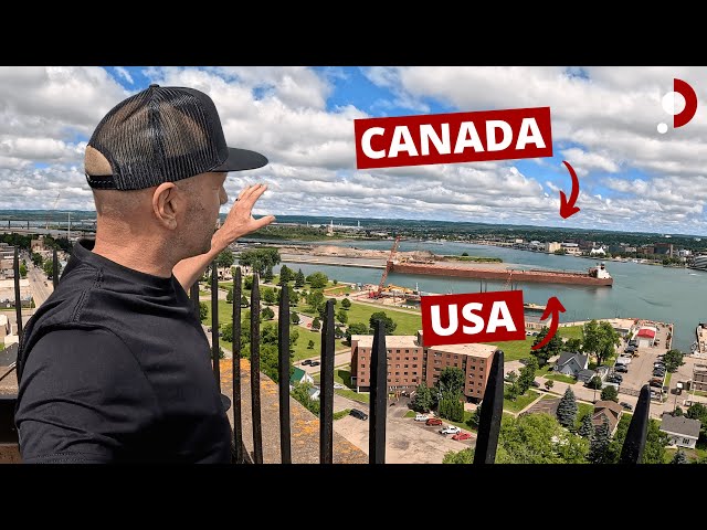 The City Split Between Two Countries 🇺🇸🇨🇦