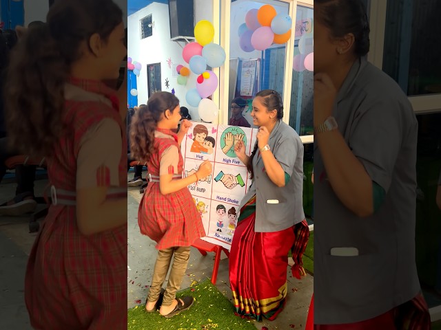 Class 5 Welcome Party 2025 | Heartwarming Hugs & Dance with Teacher #schoolheroes #schoolfunctions