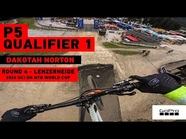 GoPro: Dakotah Norton qualifies 5th - Lenzerheide - 2026 UCI MTB DH World Series