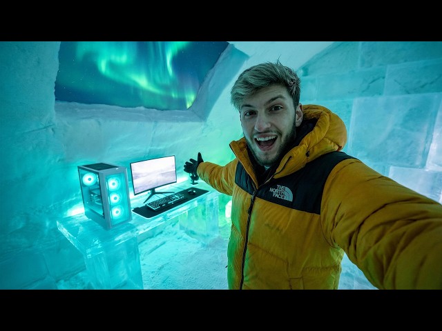 I Built a Gaming Setup in the Arctic!