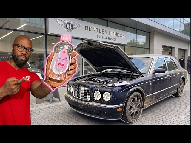 I Bought a  Broken $300,000 Bentley for $5,000… and Fixed It With BABY OIL
