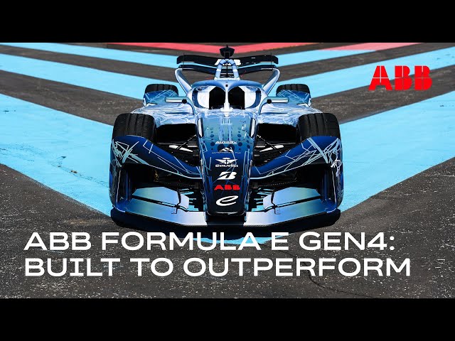 ABB Formula E GEN4 – built to outperform