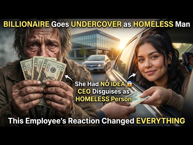 Billionaire Disguises as Homeless Man to Test His Employees What Happens Next Will Shock You ⭐