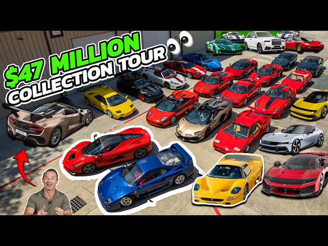 My $47,000,000 Car Collection