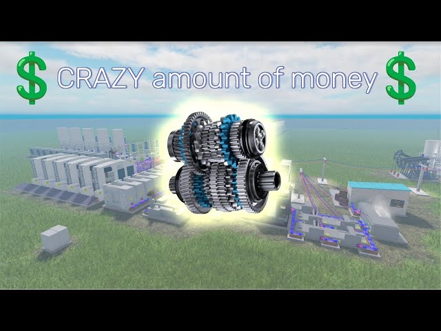 How to Build a Plastic Factory to make Gearboxes in Roblox Industrialist | Tutorial