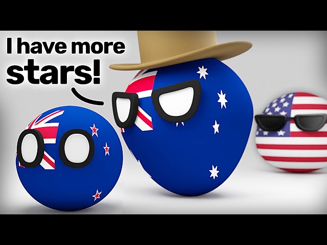 COUNTRIES COMPARE FLAGS | Countryballs Animation