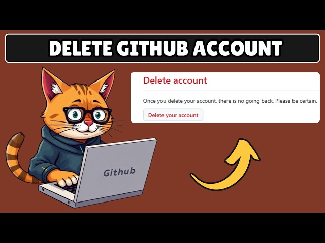 How to Delete Github Account Permanently