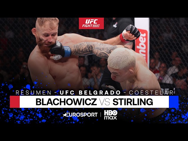 JAN BLACHOWICZ VS NAVAJO STIRLING | RESUMEN EN ESPAÑOL - HIGHLIGHTS | UFC BELGRADO - PELEA COESTELAR