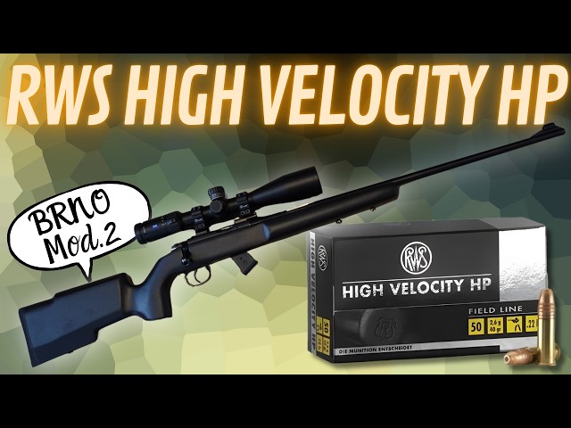 RWS High Velocity HP long range shooting