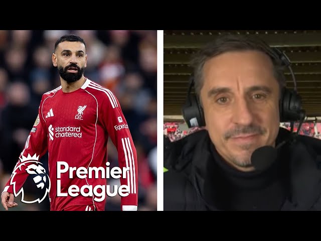 Gary Neville believes Mohamed Salah will stay at Liverpool this season | Premier League | NBC Sports