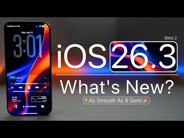 iOS 26.3 Beta 2 is Out! - What's New?