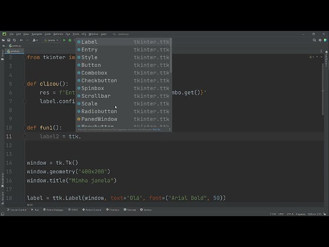 451 - Implementando Checkbutton no tkinter Python
