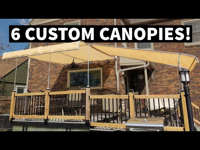 6 Creative Canopy Ideas That Won't Break The Bank!