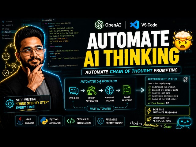 Automate Chain of Thought Prompting 🚀 Make AI Think Step-by-Step Automatically