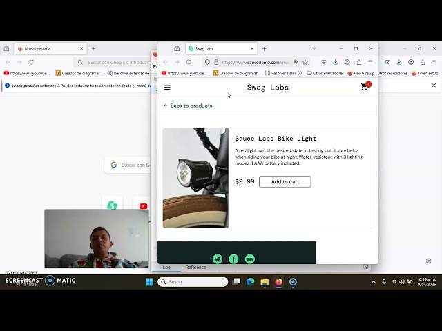 PRUEBA DE CALIDAD SELENIUM IDE