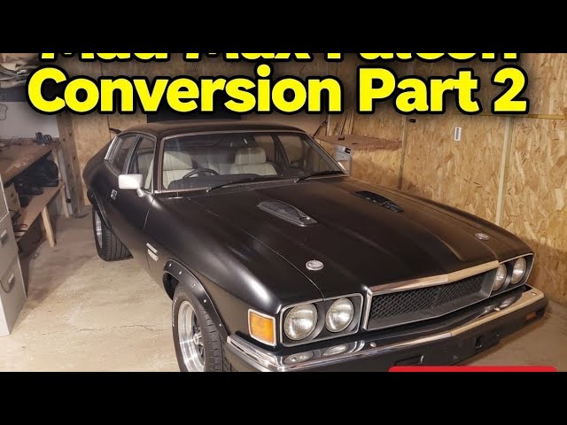  Jag XJS To Mad Max Falcon Conversion first start Part 2 