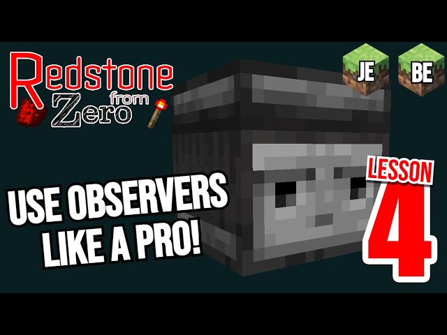 The Observer: How to Use Minecraft's Eyes of Automation