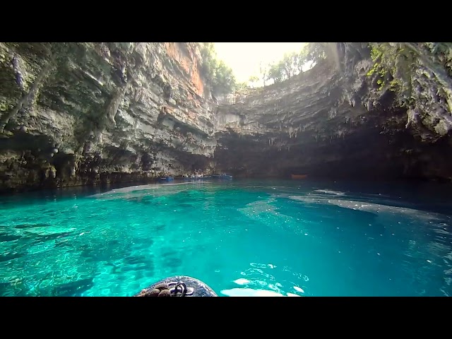Melissani Cave in 3D VR180 (Kefalonia, Greece)