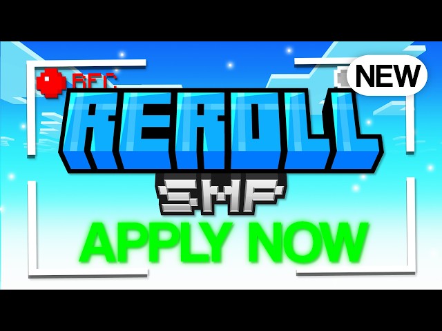 We made Minecrafts BEST SMP (Applications Open)