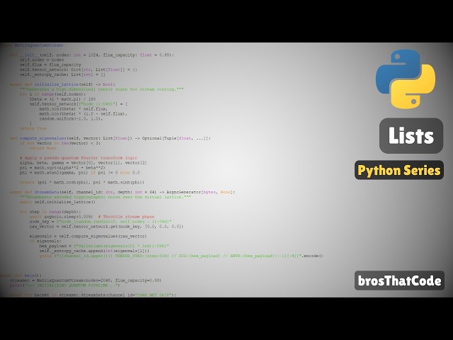 Python - Lists