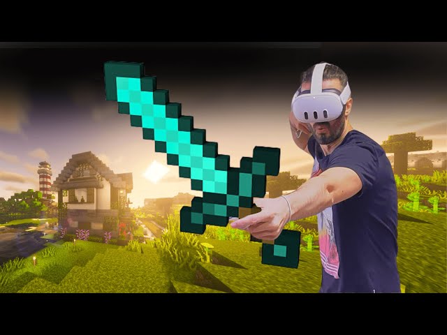 ¡Jugando Minecraft en Realidad Virtual!