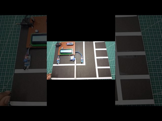 Car Parking System using Arduino Nano #advancecarparking #arduinoprojects #arduinonano #shorts