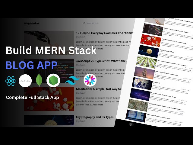 🔴 Building a Full-Stack MERN Blog Application from Scratch