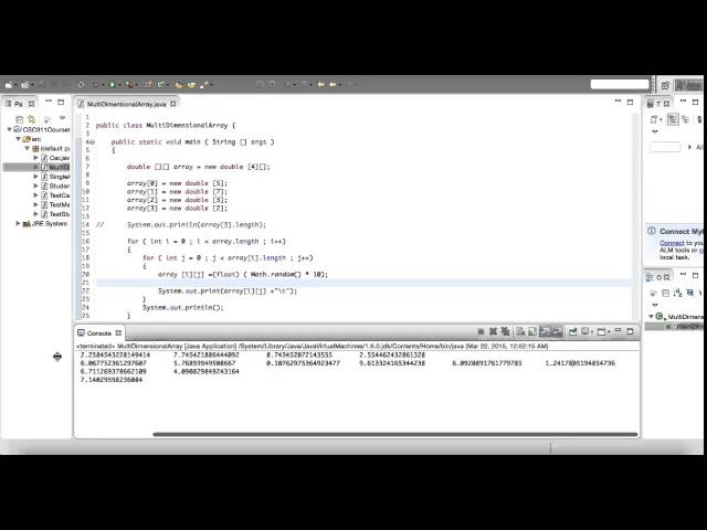 MultiDimensional Arrays Tutorial