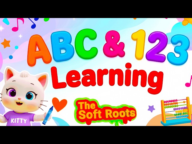 Preschool Learning activities for 3 year olds at home | Learn ABC Phonics Shapes Numbers Colors 🌈