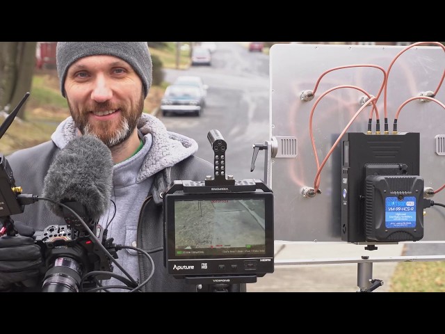 Crazy long range wireless video kit with multiple cameras