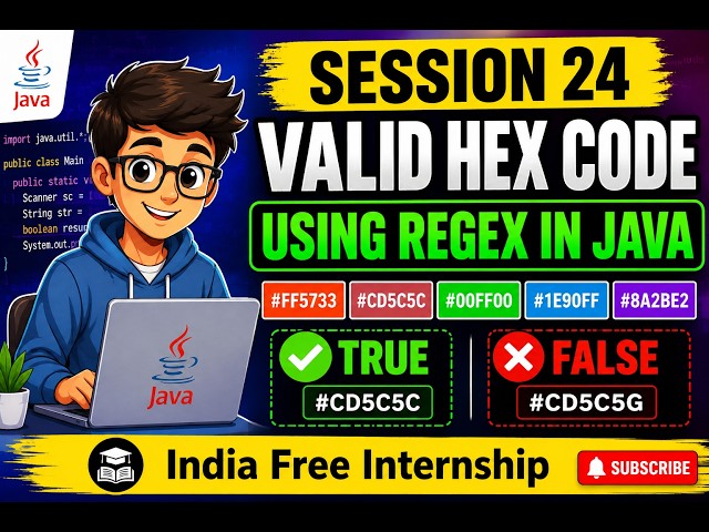 Java Hex Code Validation Using Regular Expression (Regex)