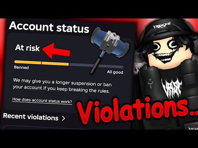 You can now check if you're almost banned... (ROBLOX)