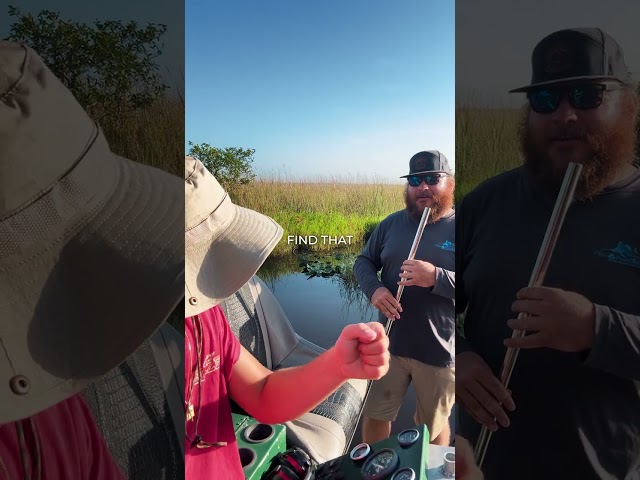 How to turn an airboat
