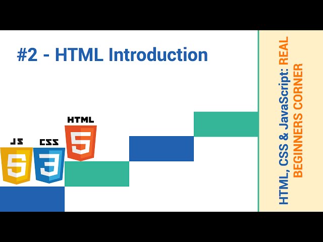 Real Beginners Corner: HTML, CSS & JavaScript Basics - #2 HTML Introduction