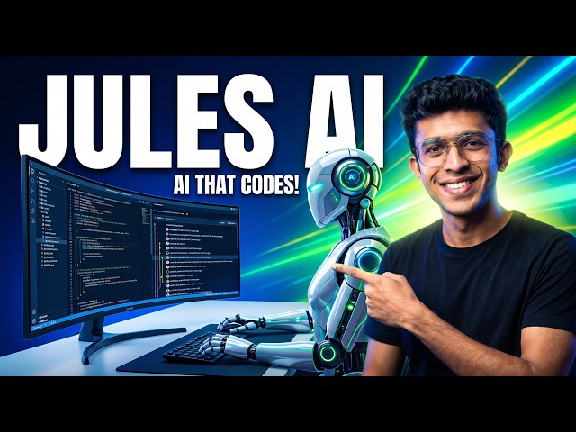 Google Jules AI Full Tutorial: The AI Coding Agent That Builds & Fixes Code for You!