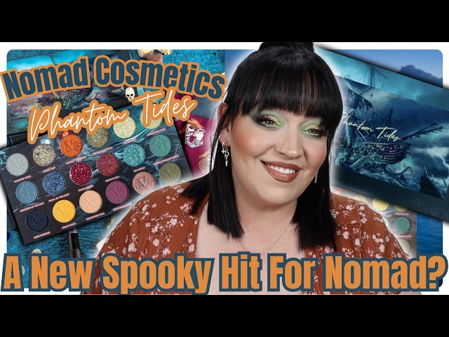~NUEVA~ Colección Phantom Tides de Nomad Cosmetics 2 Looks+Swatches #nuevoslanzamientosdemaquilla...