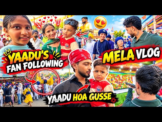 BIGGEST MELA * YAADU’s GIRL FAN FOLLOWING❤️😅 * YAADU HOA GUSSE || BABE DA VIAH 2026
