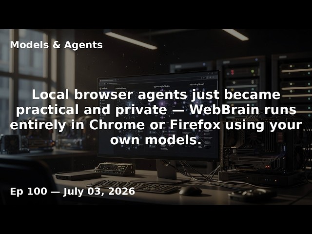 WebBrain Runs Private Browser Agents in Chrome