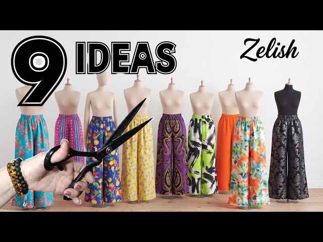 NEW! 9 Must-See Pants Projects! Easy Sewing for All Sizes (38-54 | No Pattern)
