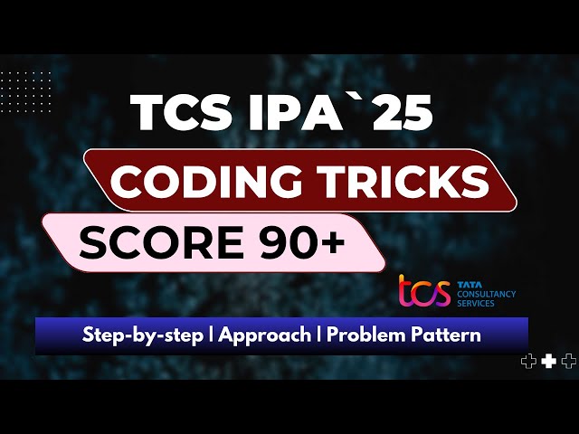 Must watch before IPA Exam | TCS Xplore IPA Coding Questions 2 | Solution + Tips & Tricks