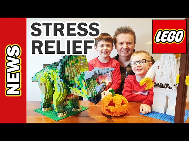 LEGO Stress Relief. AFOL Antistress, Mental Health, Serious Play & Dark Age from a Stay at Home Dad