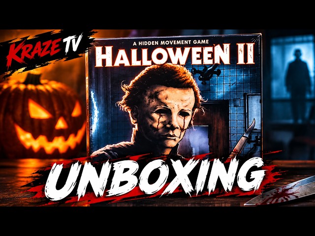 HALLOWEEN II Board Game UNBOXING | Trick or Treat Studios