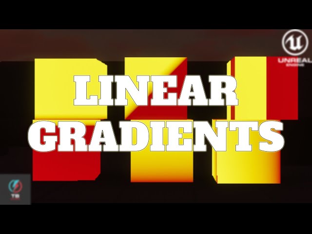 Linear Gradients in Unreal Engine - Beginner Friendly UI Tutorial