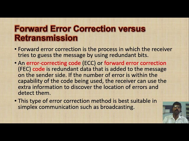 3 5 Forword Error Correction versus Retransmission