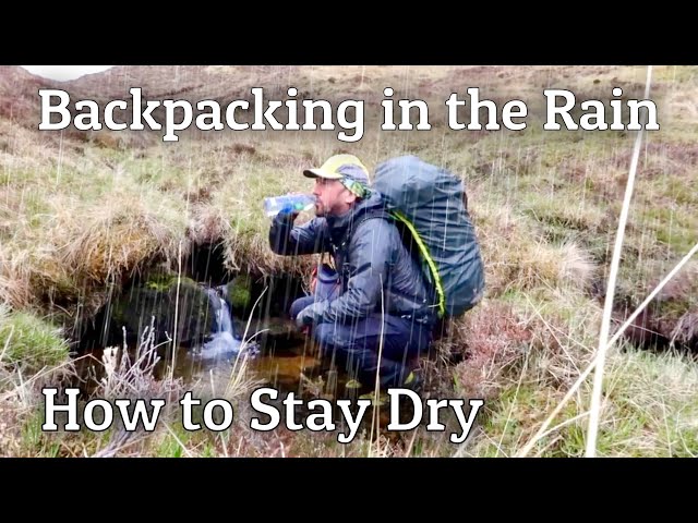Backpacking & Camping in the Rain - Tips to Stay Dry & Enjoy the Wet Weather