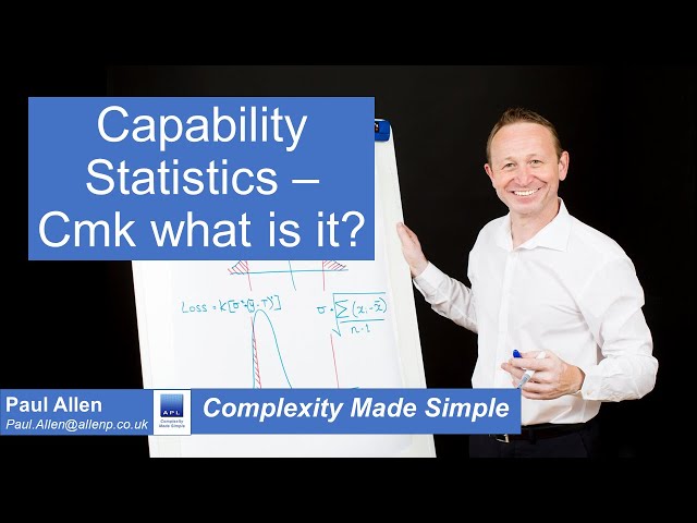 Capability Statistics - CmK what is it?