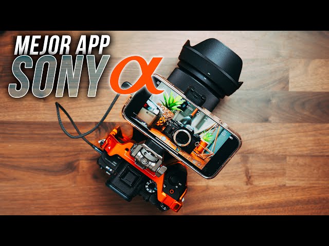 Convierte tu Smartphone en un monitor para Cámaras Sony con esta aplicación