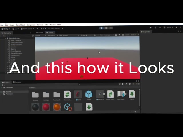 i Start Learning 3d Game in Unity
